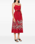 Zimmermann Floral-print midi dress