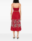 Zimmermann Floral-print midi dress