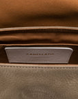 Zanellato Baby Postina messenger bag in nubuck leather brown brandy