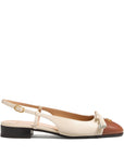 Valentino Garavani Du Roi leather ballet flats