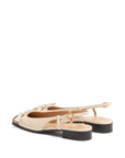 Valentino Garavani Du Roi leather ballet flats