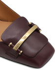 Tod's Barretta 40 leather slingback pumps