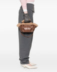 Hereu Leather shearling tote bag