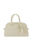 JACQUEMUS The Small Turismo crocodile-effect knotted shoulder bag