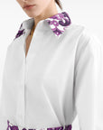 Dolce & Gabbana Cotton shirt with maiolica print