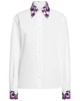 Dolce & Gabbana Cotton shirt with maiolica print