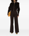 Victoria Beckham Coats Brown