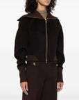 Victoria Beckham Coats Brown