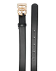 Dolce & Gabbana DG-logo embellished leather belt