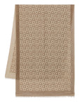 Ferragamo Gancini monogram-pattern scarf