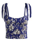 Alice + Olivia Top Blue