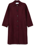 Harris Wharf London Coats Bordeaux