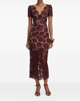 Self-portrait Dresses Bordeaux