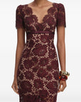 Self-portrait Dresses Bordeaux