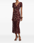 Self-portrait Dresses Bordeaux