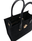 Versace Small La Medusa canvas tote bag