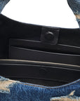 Marc Jacobs The Rip and Repair Denim Sack Bag