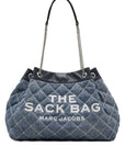 Marc Jacobs The Quilted Denim Large Chain Sack Bag