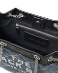 Marc Jacobs The Quilted Denim Chain Sack Bag