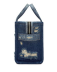 Marc Jacobs The Rip And Repair Denim Small Tote Bag
