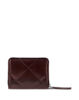 Tory Burch Kira Small Wallet With Diamond Quilting And Full Zip Closure