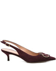 Ferragamo With Heel Bordeaux