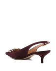 Ferragamo With Heel Bordeaux