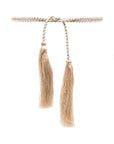 Forte Forte Braided tassel belt
