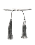 Forte Forte Crystal-embellished tassel belt
