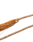 Forte Forte Crystal-embellished tassel belt