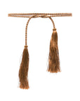 Forte Forte Crystal-embellished tassel belt