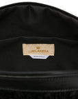 La Milanesa Textured buckle shoulder bag