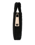 La Milanesa Faux-fur double-handle tote bag