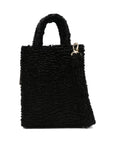 La Milanesa Faux-fur double-handle tote bag