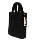 La Milanesa Faux-fur double-handle tote bag