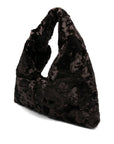 La Milanesa Crushed-texture tote bag