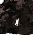 La Milanesa Crushed-texture tote bag