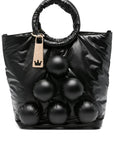 La Milanesa Klodiana padded circle-detail tote bag