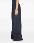 Zimmermann Hypnotic high-waist pleated wide jeans