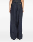 Zimmermann Hypnotic high-waist pleated wide jeans