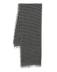 Faliero Sarti Gingham frayed-edge scarf