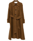 Ami Paris Coats Brown
