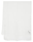 Emporio Armani Scarfs White