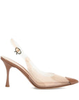Gianvito Rossi With Heel Leather Brown