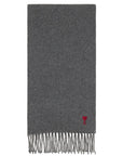 Ami Paris Scarfs Grey