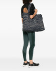 Adidas By Stella McCartney Foldable bag with a slightly shiny crocodile print