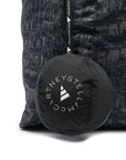 Adidas By Stella McCartney Foldable bag with a slightly shiny crocodile print