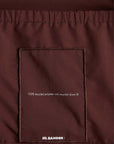 JIL SANDER PLUS Coats Bordeaux