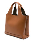 Hogan Pre Embossed-logo leather tote bag