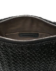 Emporio Armani Small Hobo Bag in Embossed Leather